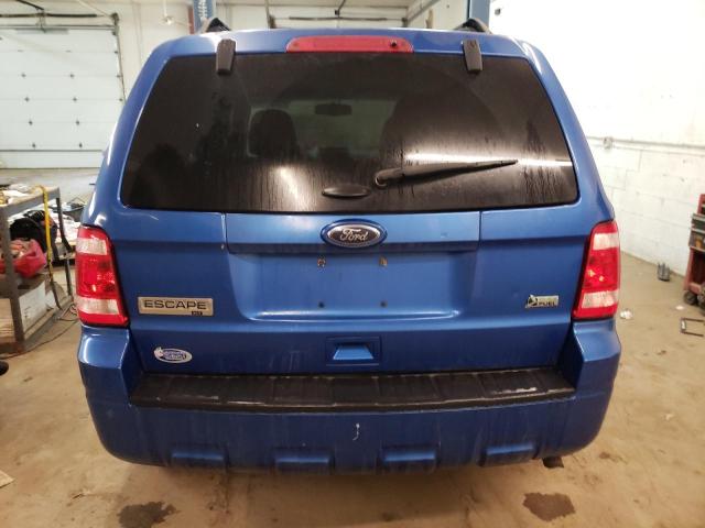 1FMCU0DG3CKA01916 - 2012 FORD ESCAPE XLT BLUE photo 6