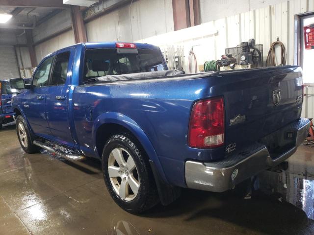 1D7RV1GP1AS132858 - 2010 DODGE RAM 1500 BLUE photo 2