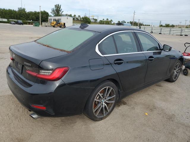 3MW5R7J04L8B24931 - 2020 BMW 330XI BLACK photo 3