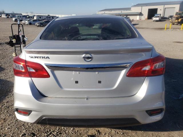 3N1AB7AP8HY402677 - 2017 NISSAN SENTRA S SILVER photo 6