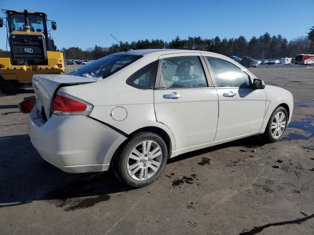 1FAHP3HN6AW264361 - 2010 FORD FOCUS SEL WHITE photo 3