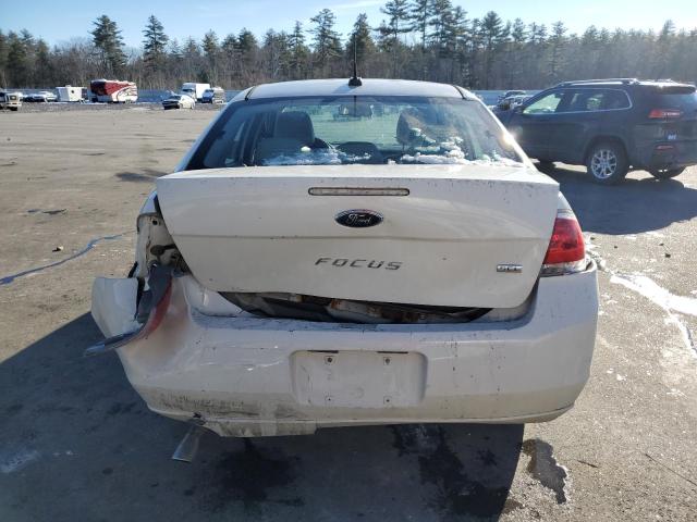 1FAHP3HN6AW264361 - 2010 FORD FOCUS SEL WHITE photo 6