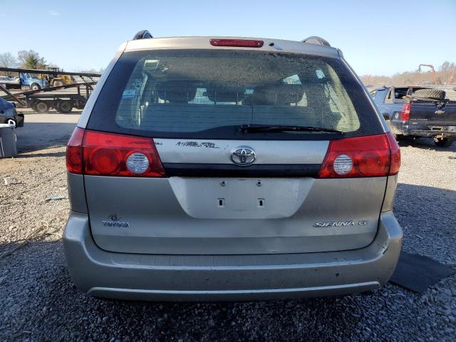 5TDZA23C86S471423 - 2006 TOYOTA SIENNA CE TAN photo 6