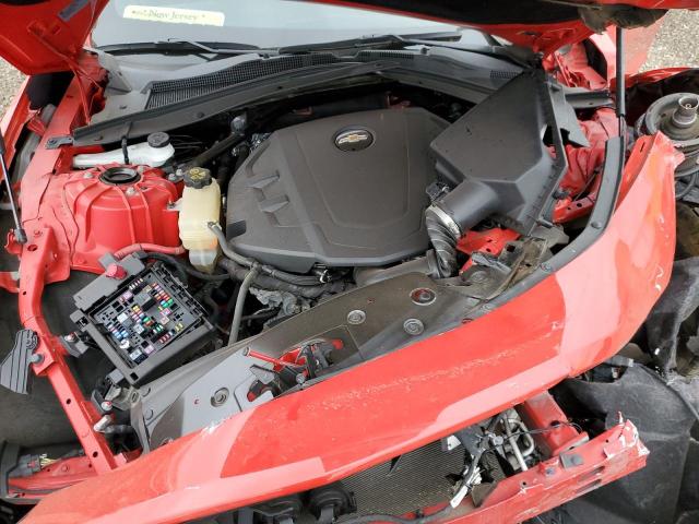 1G1FB3DS4K0152392 - 2019 CHEVROLET CAMARO LS RED photo 11