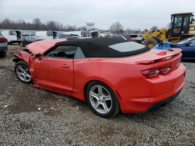 1G1FB3DS4K0152392 - 2019 CHEVROLET CAMARO LS RED photo 2