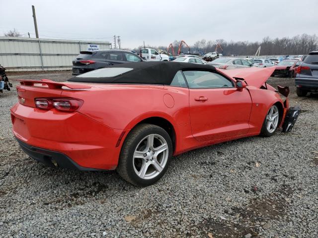 1G1FB3DS4K0152392 - 2019 CHEVROLET CAMARO LS RED photo 3