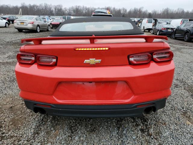 1G1FB3DS4K0152392 - 2019 CHEVROLET CAMARO LS RED photo 6