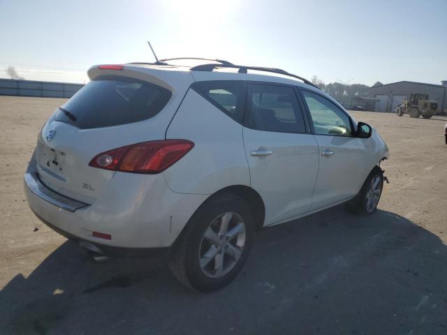 JN8AZ1MU8AW006726 - 2010 NISSAN MURANO S WHITE photo 3