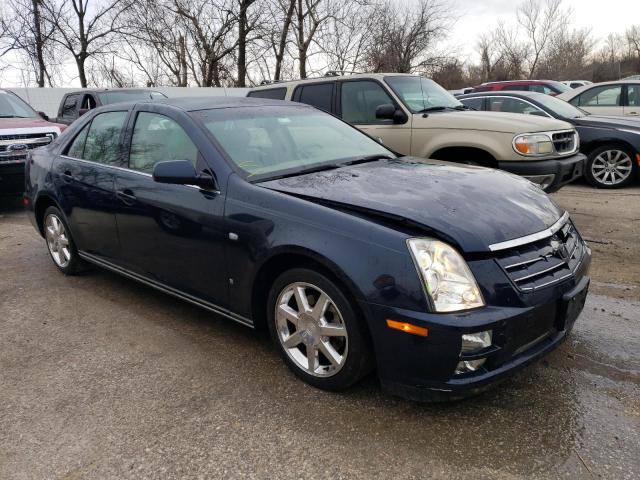 1G6DW677560136643 - 2006 CADILLAC STS BLUE photo 4