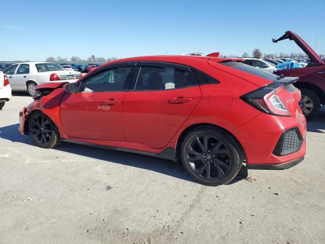 SHHFK7H46HU404937 - 2017 HONDA CIVIC SPORT RED photo 2