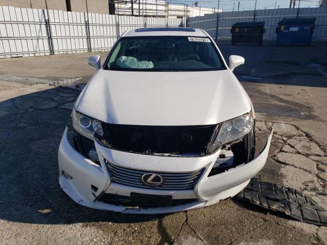 JTHBK1GG9E2144328 - 2014 LEXUS ES 350 WHITE photo 5