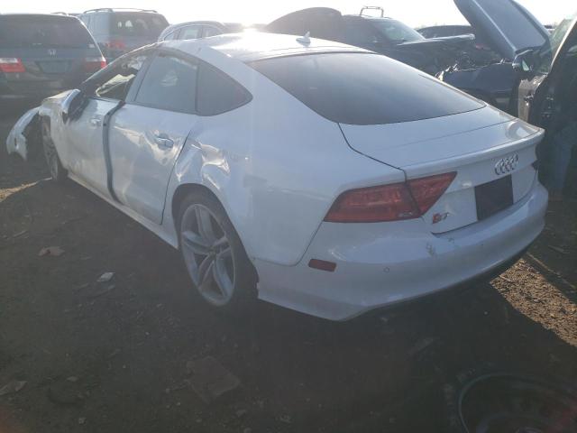 WAU32AFC8DN144545 - 2013 AUDI S7 PRESTIGE WHITE photo 2