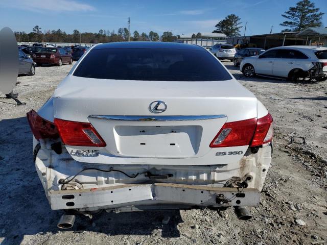 JTHBJ46G592314227 - 2009 LEXUS ES 350 WHITE photo 6