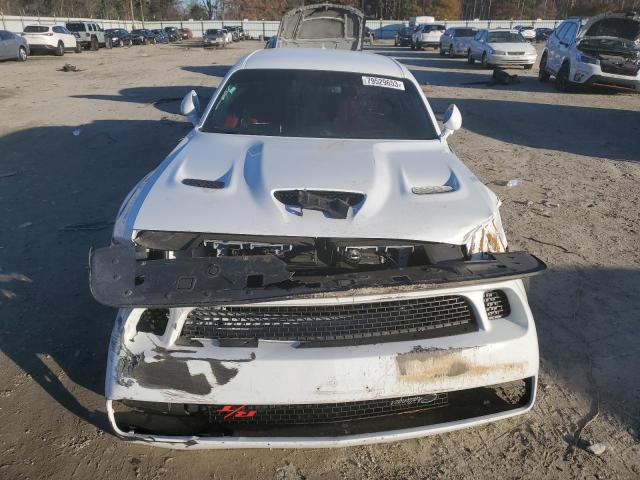 2C3CDZFJ6MH676738 - 2021 DODGE CHALLENGER R/T SCAT PACK WHITE photo 5
