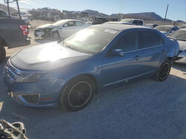 3FAHP0DC5AR233317 - 2010 FORD FUSION SPORT BLUE photo 1