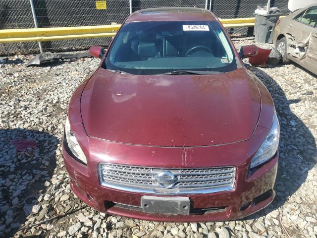 1N4AA51E69C819878 - 2009 NISSAN MAXIMA S RED photo 5