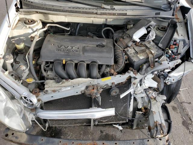 2T1BR32E34C255729 - 2004 TOYOTA COROLLA CE SILVER photo 11