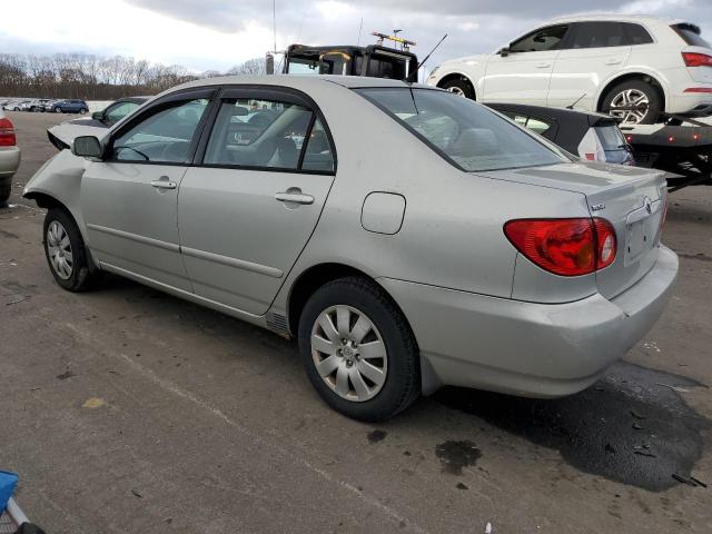 2T1BR32E34C255729 - 2004 TOYOTA COROLLA CE SILVER photo 2