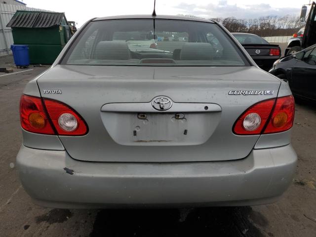 2T1BR32E34C255729 - 2004 TOYOTA COROLLA CE SILVER photo 6