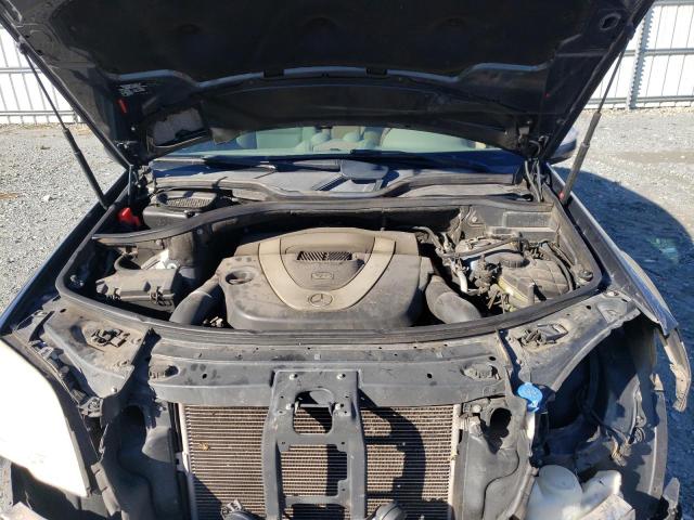 4JGBB8GB6AA570083 - 2010 MERCEDES-BENZ ML 350 4MATIC CHARCOAL photo 11