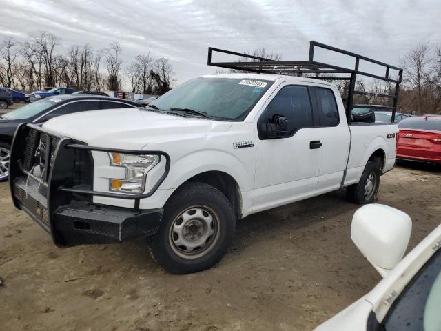 1FTFX1EF9FKD96189 - 2015 FORD F150 SUPER CAB WHITE photo 1