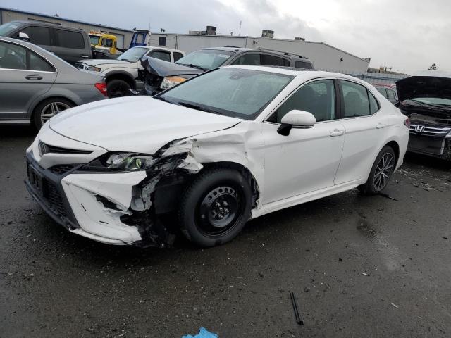 4T1T11AK3NU644880 - 2022 TOYOTA CAMRY SE WHITE photo 1