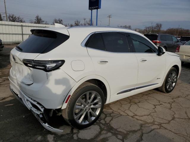 LRBFZSR46ND015893 - 2022 BUICK ENVISION AVENIR WHITE photo 3