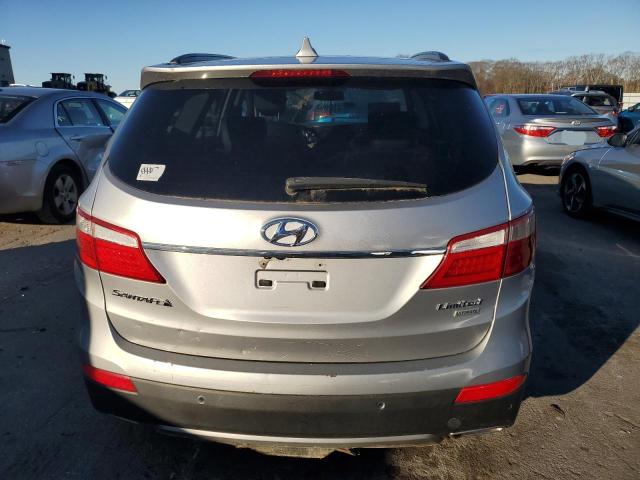 KM8SR4HF4FU111453 - 2015 HYUNDAI SANTA FE GLS SILVER photo 6