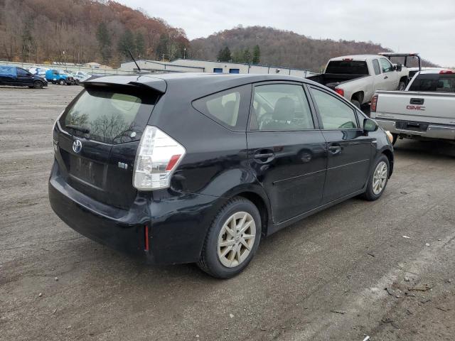 JTDZN3EU5C3169908 - 2012 TOYOTA PRIUS V BLACK photo 3