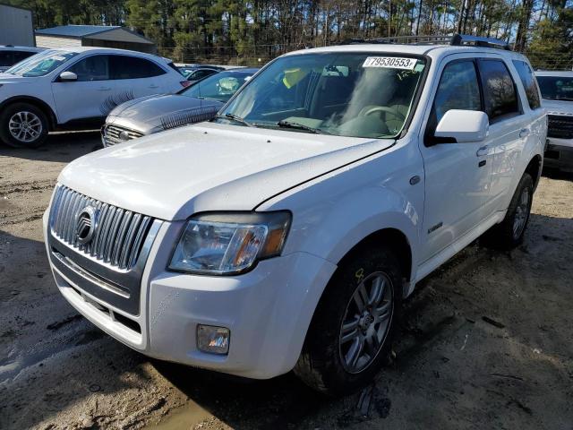 4M2CU97148KJ39157 - 2008 MERCURY MARINER PREMIER WHITE photo 1