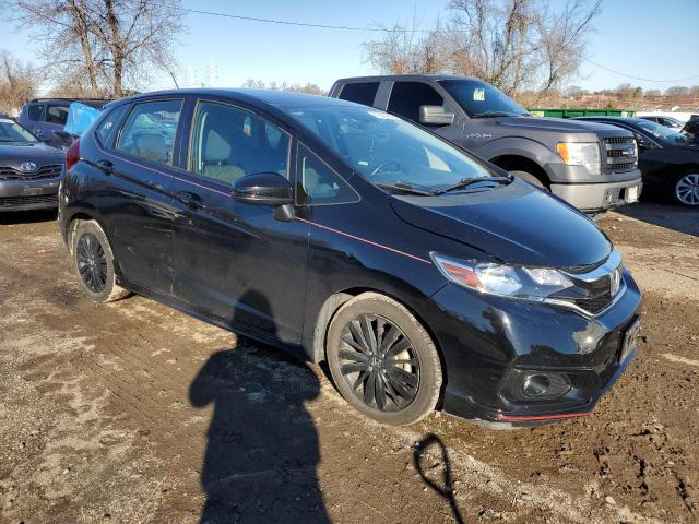 3HGGK5H66LM714264 - 2020 HONDA FIT SPORT BLACK photo 4