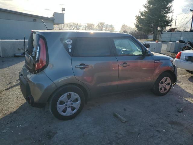 KNDJN2A27F7127569 - 2015 KIA SOUL GRAY photo 3