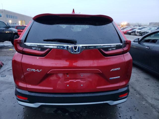 5J6RT6H80NL032992 - 2022 HONDA CR-V EXL RED photo 6