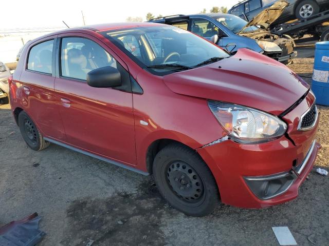 ML32A3HJXHH011320 - 2017 MITSUBISHI MIRAGE ES RED photo 4