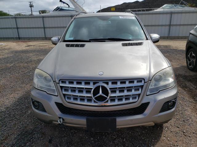 4JGBB86E39A448529 - 2009 MERCEDES-BENZ ML 350 SILVER photo 5