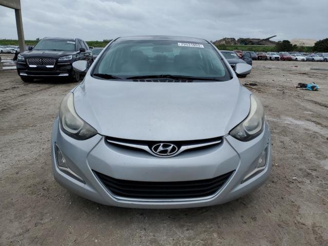 5NPDH4AE7EH503272 - 2014 HYUNDAI ELANTRA SE SILVER photo 5