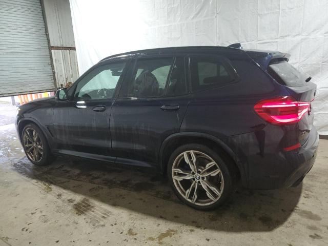 5UXTY9C02M9G70349 - 2021 BMW X3 XDRIVEM40I BLUE photo 2