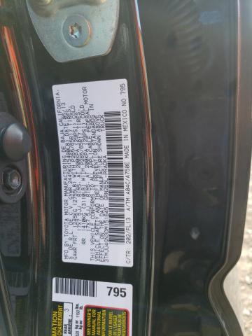 3TMJU4GN3DM151645 - 2013 TOYOTA TACOMA DOUBLE CAB PRERUNNER BLACK photo 12