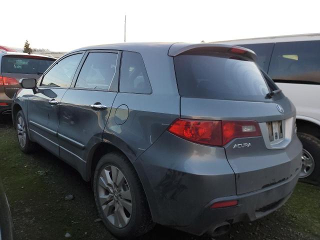 5J8TB2H29BA004880 - 2011 ACURA RDX GRAY photo 2