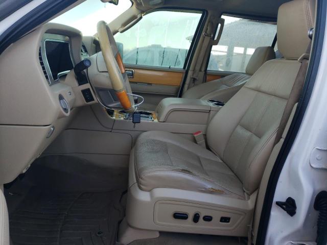 5LMFU28509EJ00392 - 2009 LINCOLN NAVIGATOR WHITE photo 7