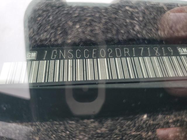 1GNSCCE02DR171819 - 2013 CHEVROLET TAHOE C1500 LTZ BLACK photo 14