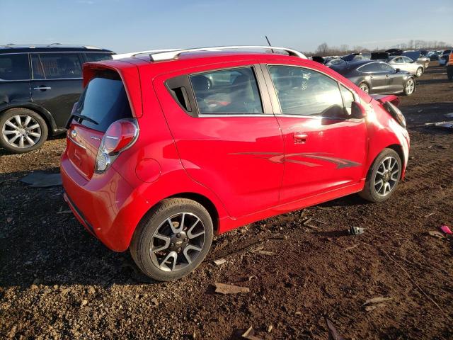 KL8CF6S94DC504901 - 2013 CHEVROLET SPARK 2LT RED photo 3