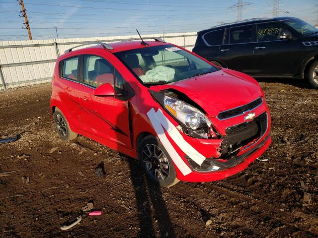 KL8CF6S94DC504901 - 2013 CHEVROLET SPARK 2LT RED photo 4