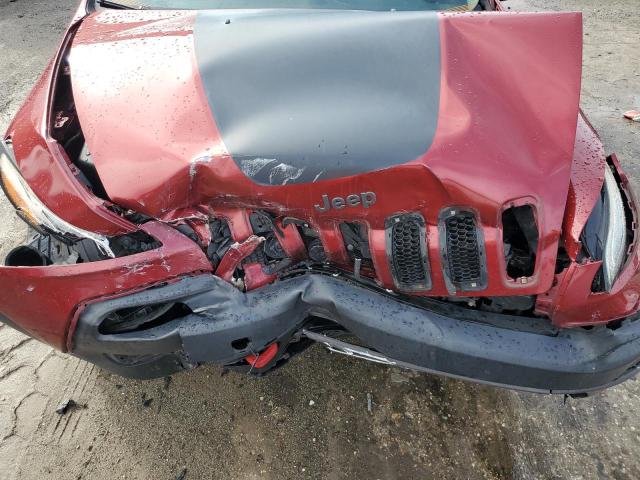 1C4PJMBS5EW161739 - 2014 JEEP CHEROKEE TRAILHAWK 勃艮第红 照片 12