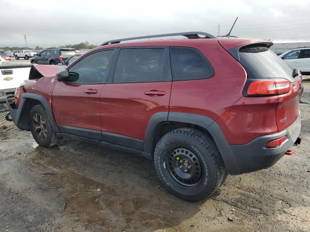 1C4PJMBS5EW161739 - 2014 JEEP CHEROKEE TRAILHAWK 勃艮第红 照片 2