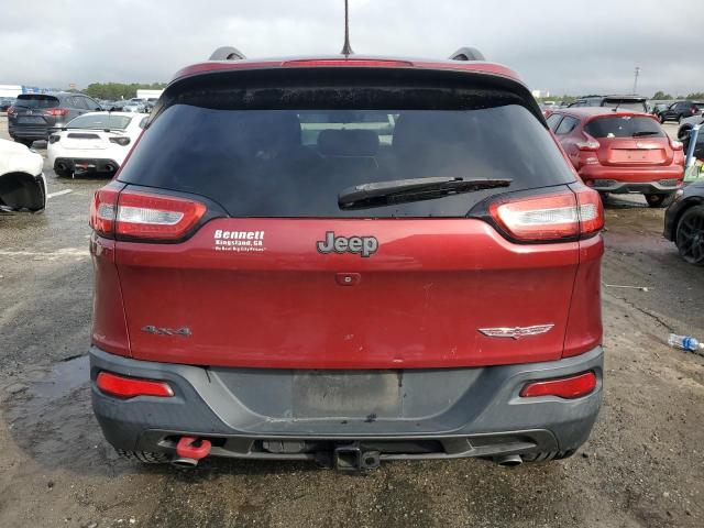 1C4PJMBS5EW161739 - 2014 JEEP CHEROKEE TRAILHAWK 勃艮第红 照片 6