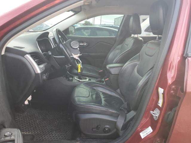 1C4PJMBS5EW161739 - 2014 JEEP CHEROKEE TRAILHAWK 勃艮第红 照片 7