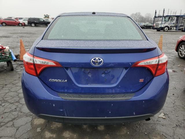 2T1BURHE4GC496986 - 2016 TOYOTA COROLLA L BLUE photo 6