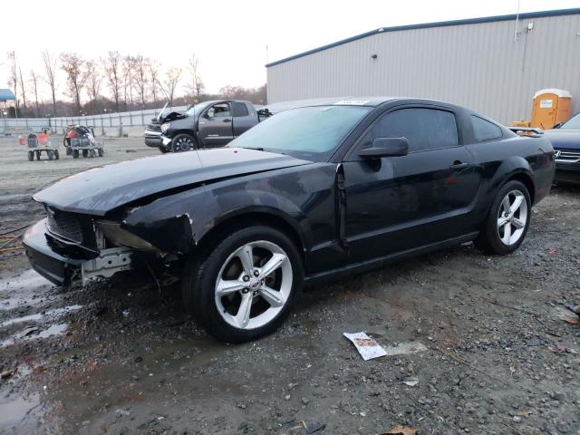 1ZVFT80N865179344 - 2006 FORD MUSTANG BLACK photo 1