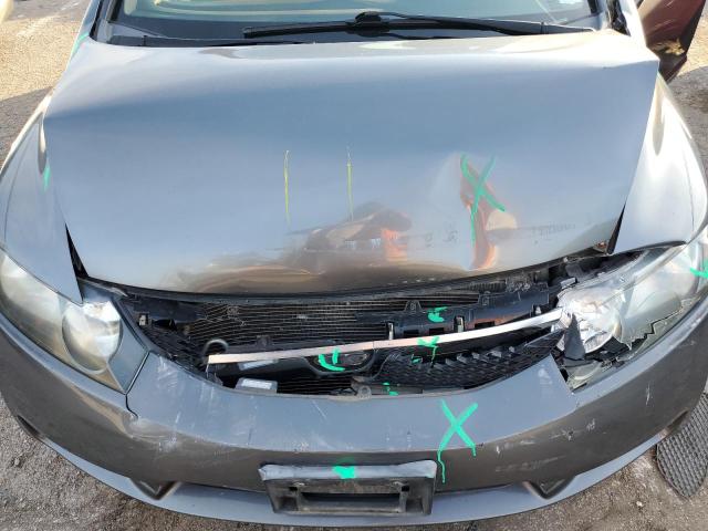 19XFA16959E029923 - 2009 HONDA CIVIC EXL ნაცრისფერი ფოტო 11